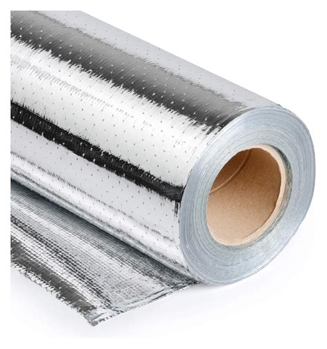 metalized insulation fabric|aluminum backed fabric.